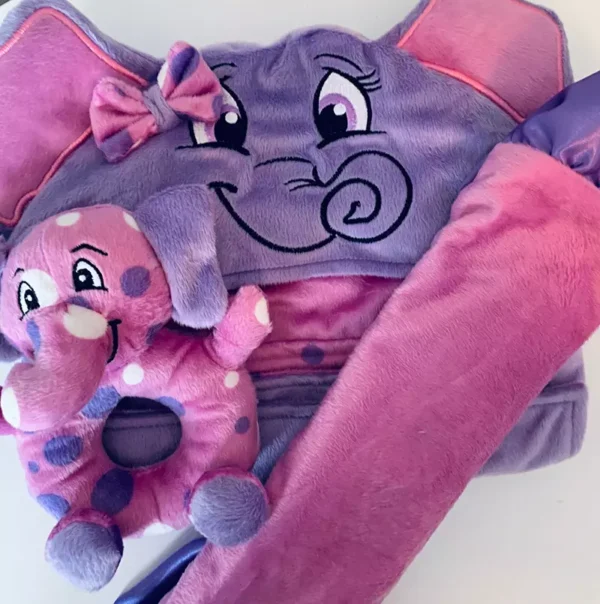 ELLA ELECTRIC ELEPHANT BINKY BLANKET